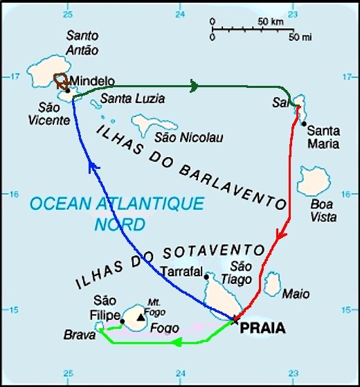 carte parcour